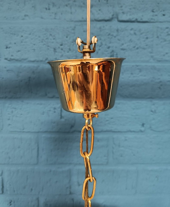 Image 1 of Vintage Hanglamp Fins Design Kroonluchter