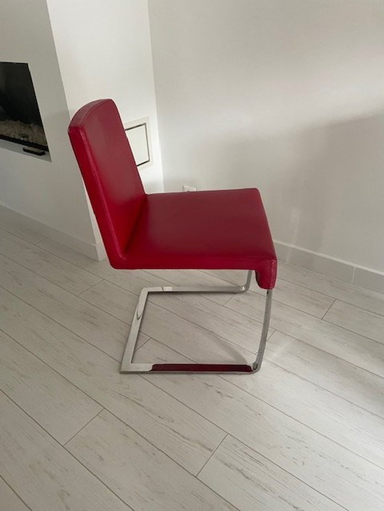 Image 1 of 4x Hulshoff Eetkamerstoelen