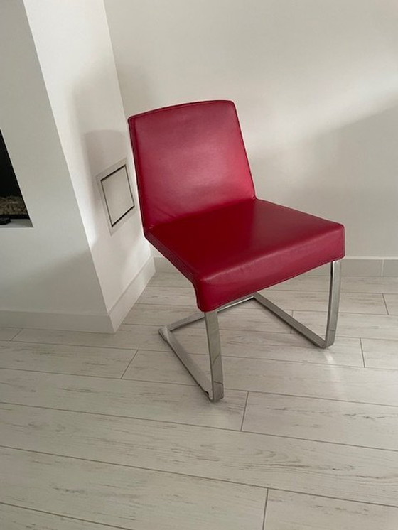 Image 1 of 4x Hulshoff Eetkamerstoelen