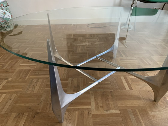 Image 1 of Knut Hesterberg Sculptural Aluminium Coffee/Cocktail Table