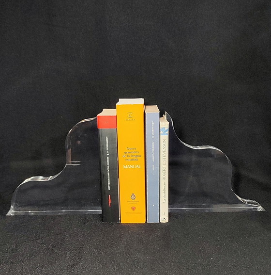 Image 1 of Methacrylaat boekensteunen. Spanje, 1990S.