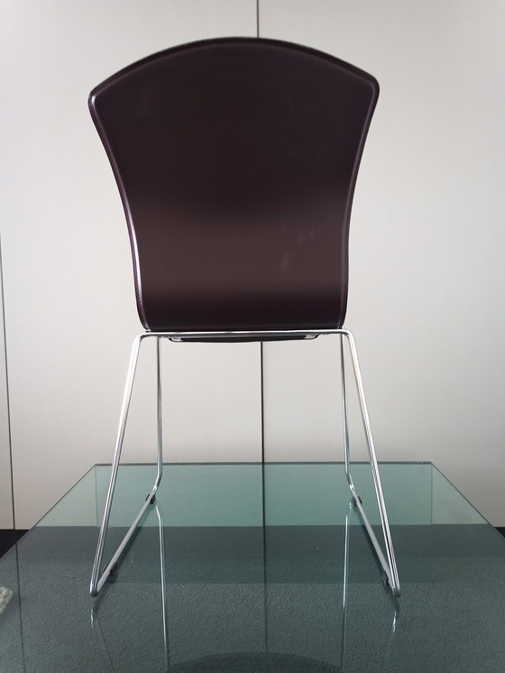 Image 1 of 3x Italiaanse Design Eetkamerstoelen