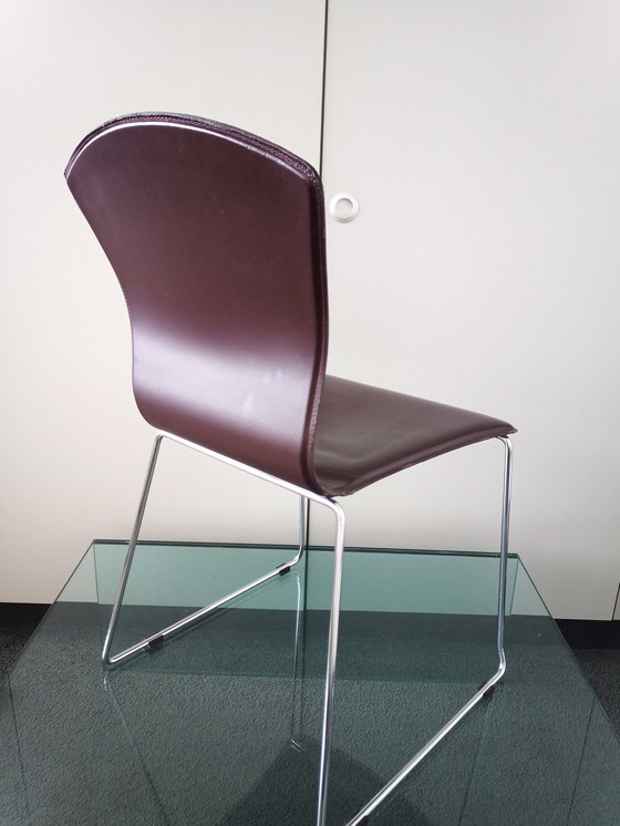 Image 1 of 3x Italiaanse Design Eetkamerstoelen