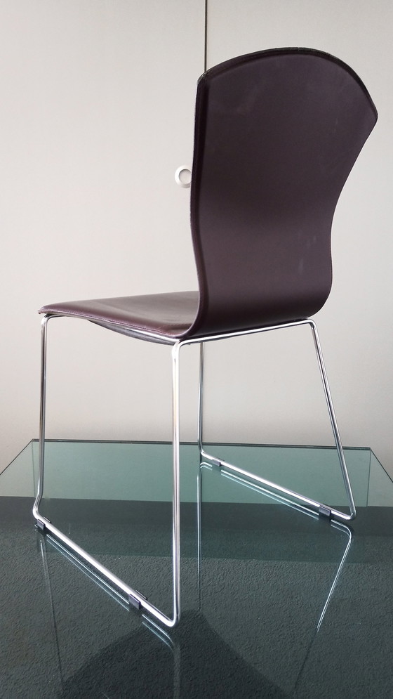 Image 1 of 3x Italiaanse Design Eetkamerstoelen