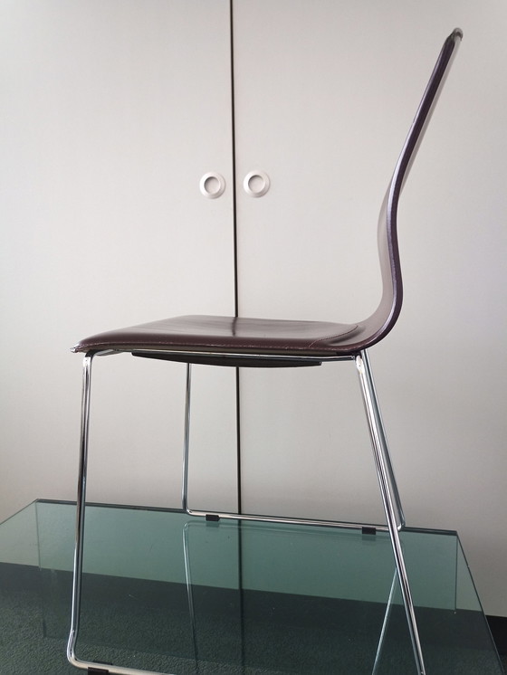 Image 1 of 3x Italiaanse Design Eetkamerstoelen