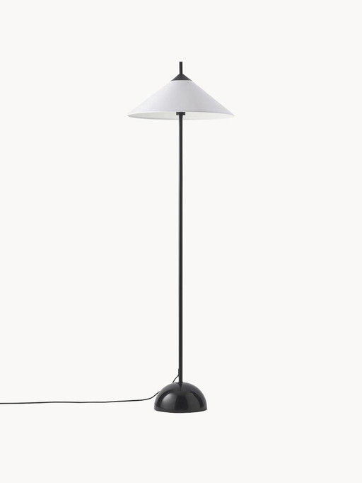 Staande lamp met marmeren voet