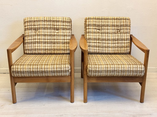 Vintage Deense Midcentury Fauteuils