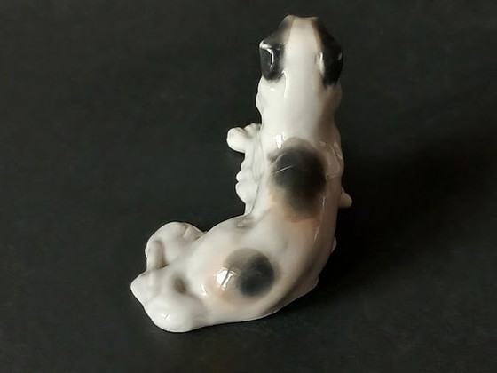 Image 1 of Metzler&Ortloff Vintage Porseleinen Hond