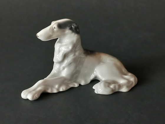 Image 1 of Metzler&Ortloff Vintage Porseleinen Hond