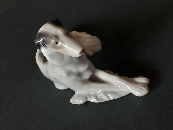 Image 1 of Metzler&Ortloff Vintage Porseleinen Hond