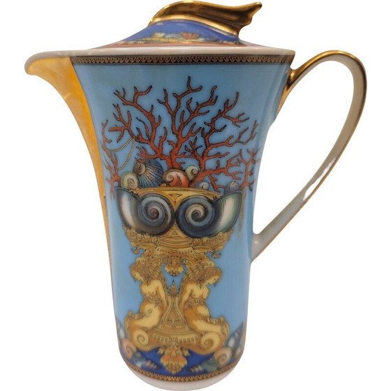 Image 1 of Vintage porseleinen koffiepot, Duitsland 1990