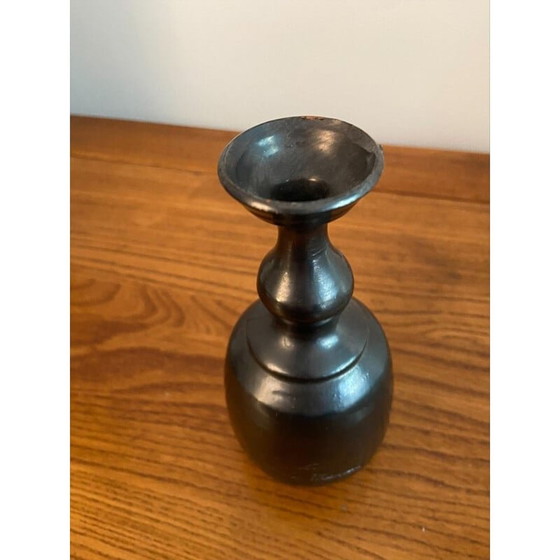 Image 1 of Paar vintage vallauris keramiek met tingerglazuur van Jean Marais, 1980