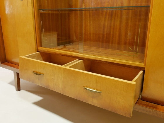 Image 1 of Vintage highboard / woonkamer kast, jaren 60, Duitsland