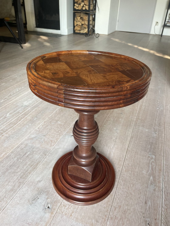 Image 1 of Antieke Houten Sidetable