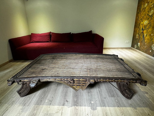 Indische ossenkar tafel