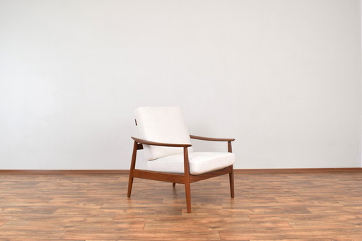 Mid Century Deense Teakhouten Fauteuil Fd-164 van Arne Vodder voor France & Son, 1960S.