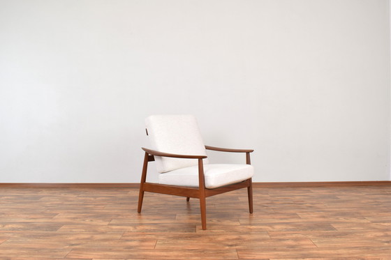 Image 1 of Mid Century Deense Teakhouten Fauteuil Fd-164 van Arne Vodder voor France & Son, 1960S.