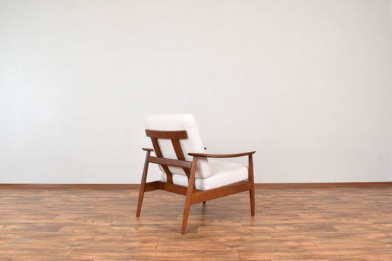 Image 1 of Mid Century Deense Teakhouten Fauteuil Fd-164 van Arne Vodder voor France & Son, 1960S.