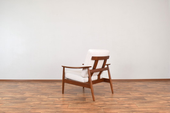 Image 1 of Mid Century Deense Teakhouten Fauteuil Fd-164 van Arne Vodder voor France & Son, 1960S.