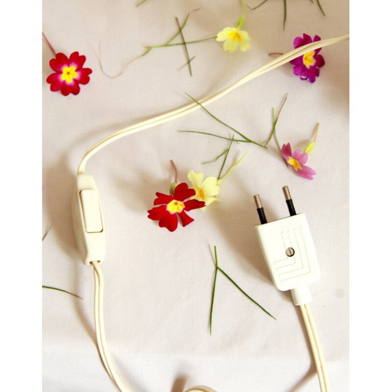 Image 1 of Vintage Ranuncolo oranje tafellamp, Italië 1960