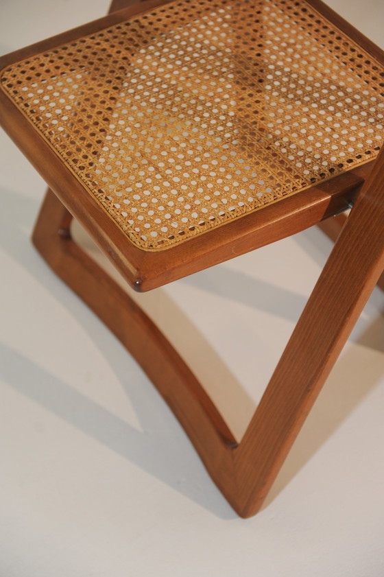 Image 1 of 4x Aldo Jacober & D'Aniello "Trieste" klapstoelen voor Bazzani, 1966, Italië