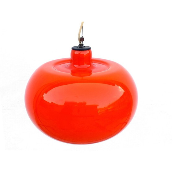 Image 1 of Vintage glazen wandlamp van Alessandro Pianon Lumenform Italië 1960