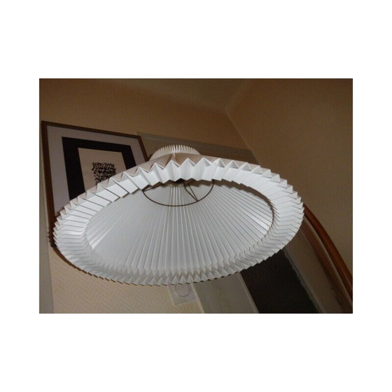 Image 1 of Vintage Bridge vloerlamp in beukenhout van Severin Hansen voor Haslev Furniture