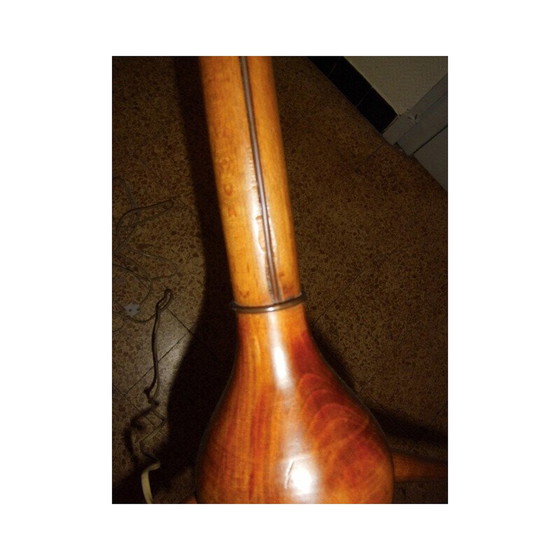 Image 1 of Vintage Bridge vloerlamp in beukenhout van Severin Hansen voor Haslev Furniture