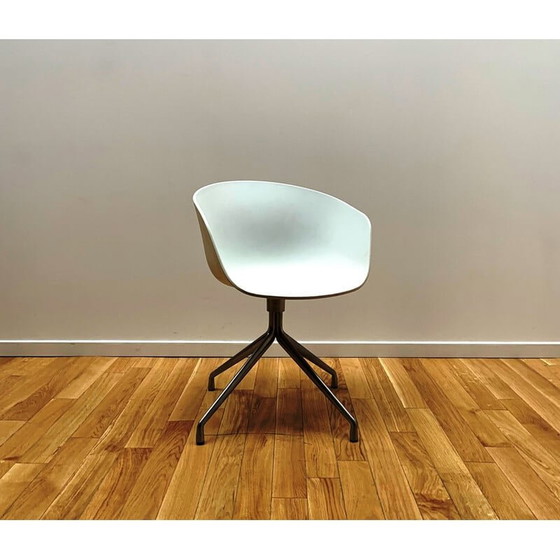 Image 1 of Vintage fauteuil in kunststof en aluminium van Hee Welling