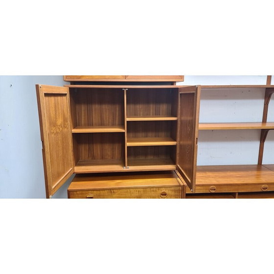 Image 1 of Vintage modulaire wandkast van Hg Mobel, Denemarken