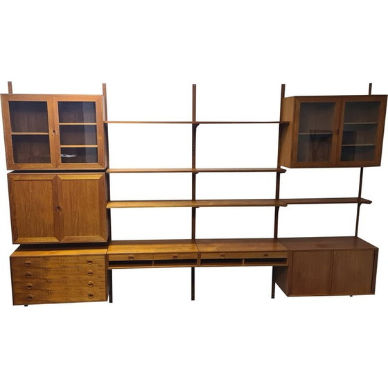 Image 1 of Vintage modulaire wandkast van Hg Mobel, Denemarken