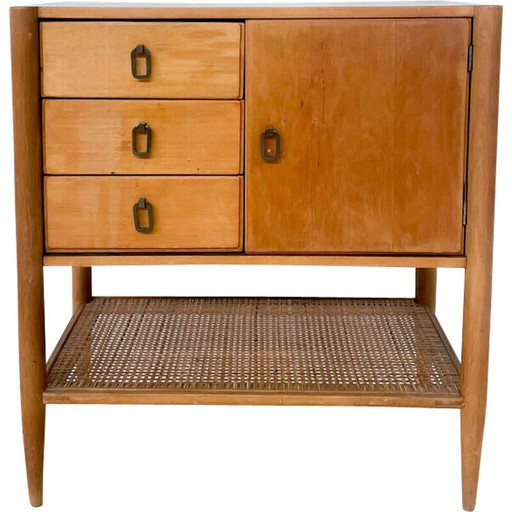 Mid Century ladekast, Italië 1960