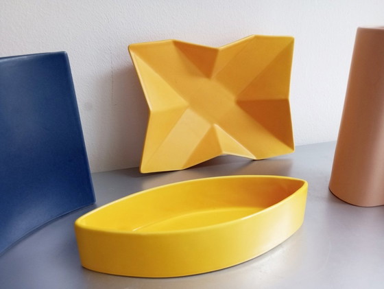 Image 1 of Postmoderne Asa Selectie Keramiek Collectie 1980'S Ontwerp Yvonne Schubkegel