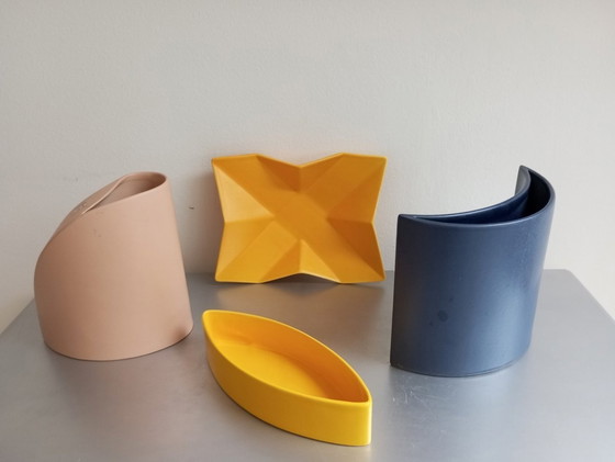 Image 1 of Postmoderne Asa Selectie Keramiek Collectie 1980'S Ontwerp Yvonne Schubkegel