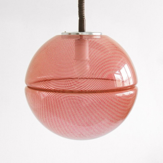 Image 1 of Guzzini's vintage hanglamp voor Meblo, 1950