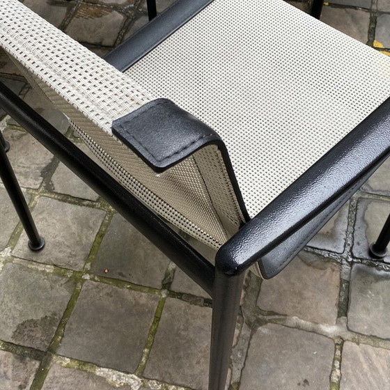 Image 1 of Paar vintage aluminium fauteuils van Richard Schultz, Italië 1966