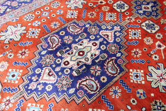 Image 1 of Origineel Perzisch tapijt Qom/Ghom Zuiver zijde 123 X 80 Cm Top staat