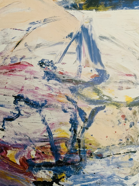 Image 1 of Willem De Kooning: “Noord-Atlantisch Licht, 1977”. 