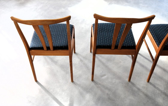 Image 1 of 4x vintage eetkamerstoelen