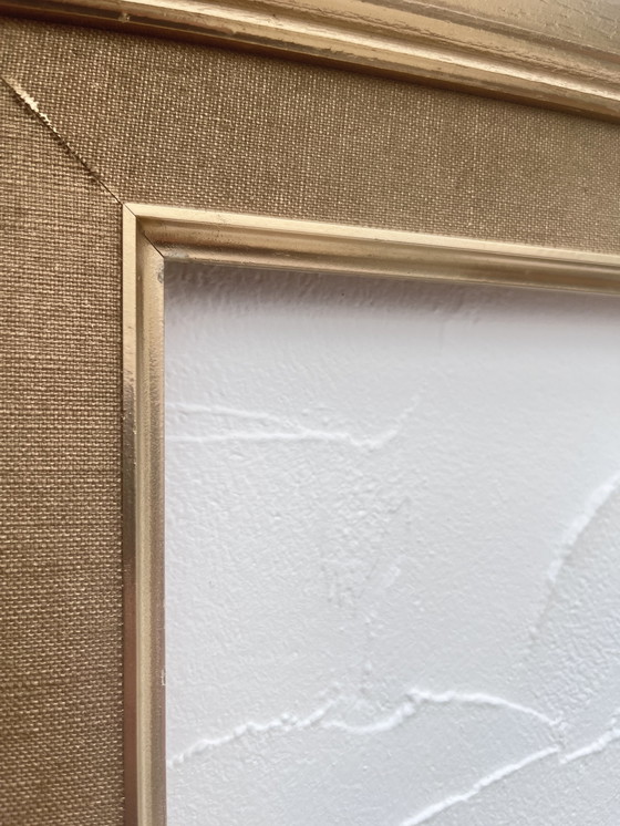 Image 1 of Licht gouden houten frame