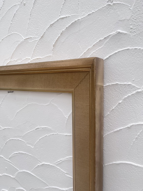 Image 1 of Licht gouden houten frame