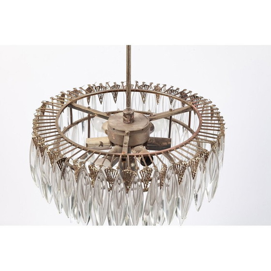 Image 1 of Vintage metalen hanglamp van Bakalowits en Söhne, 1960