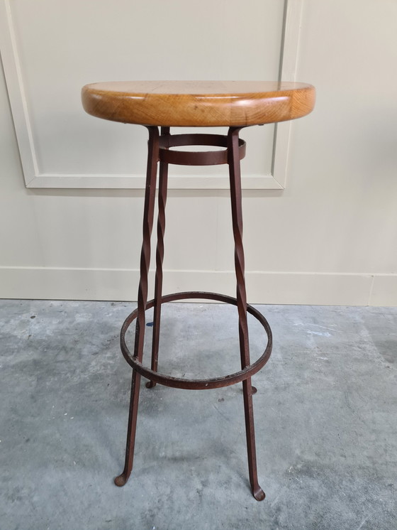 Image 1 of 3 X Brutalist 60S Barstools