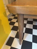 Notenhout Tafel Bureau Jaren '60