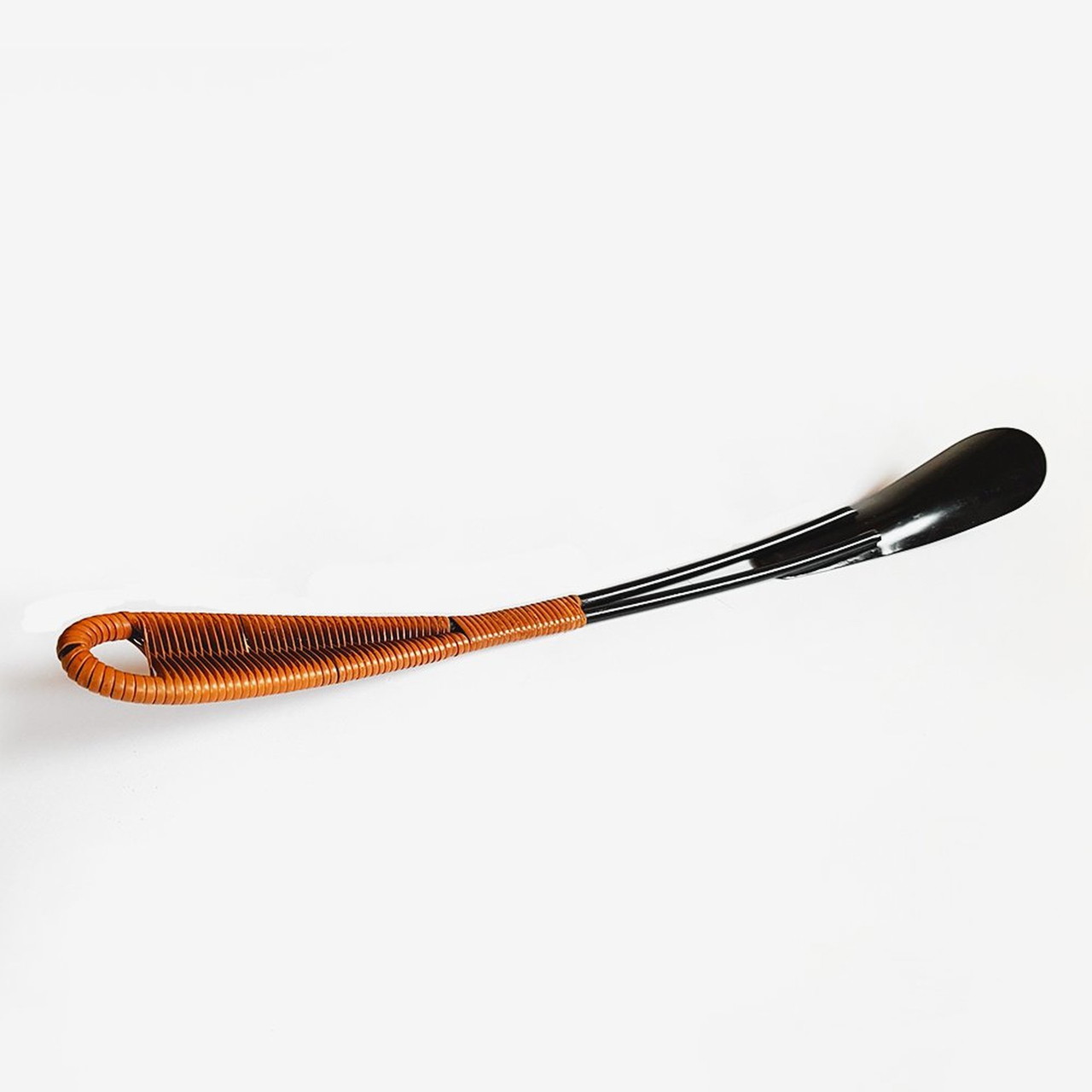 Schoenlepel, schoenlepel van kunststof, ca. 18 cm, met grote gaten uit DE