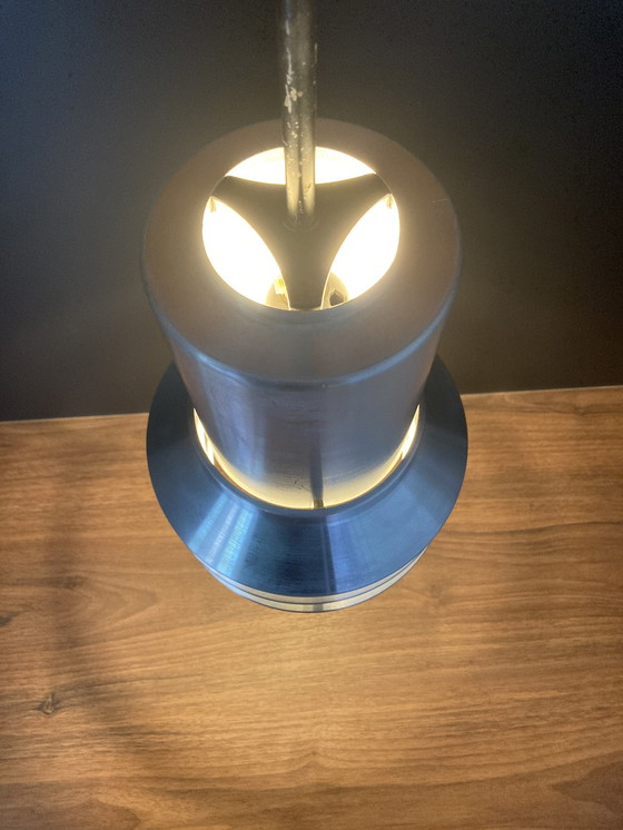 Image 1 of Vintage hanglamp jaren 60 aluminium