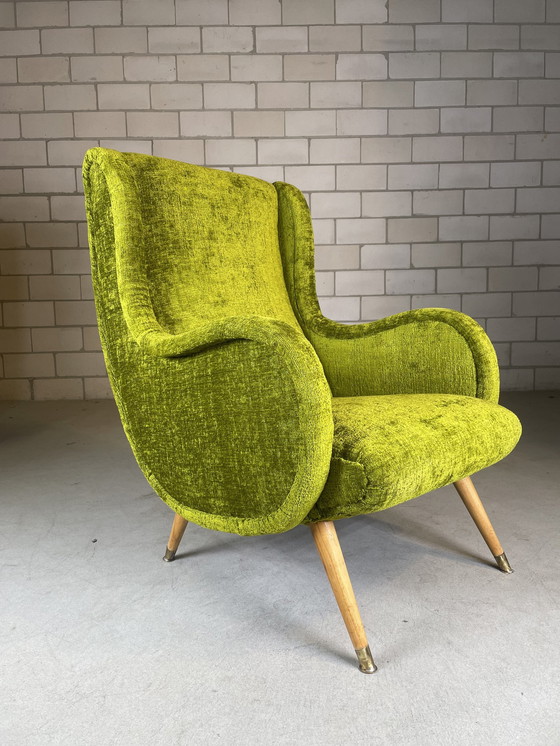 Image 1 of 2X Italian Design Jaren '50 Fauteuil