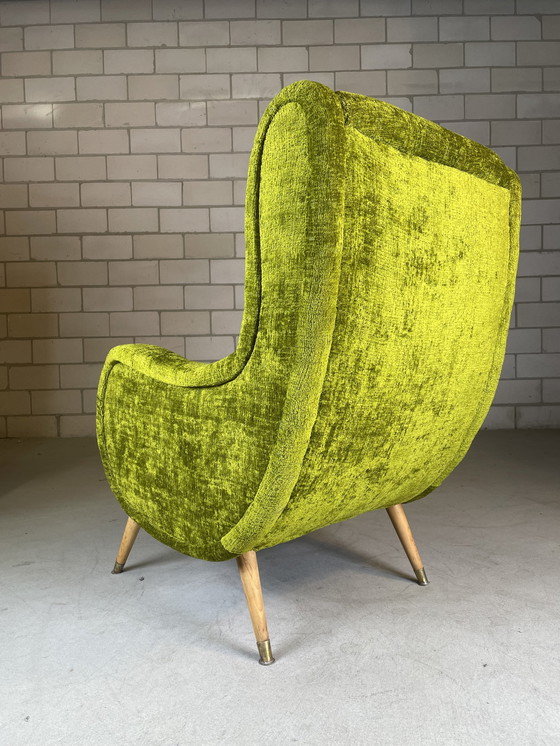 Image 1 of 2X Italian Design Jaren '50 Fauteuil