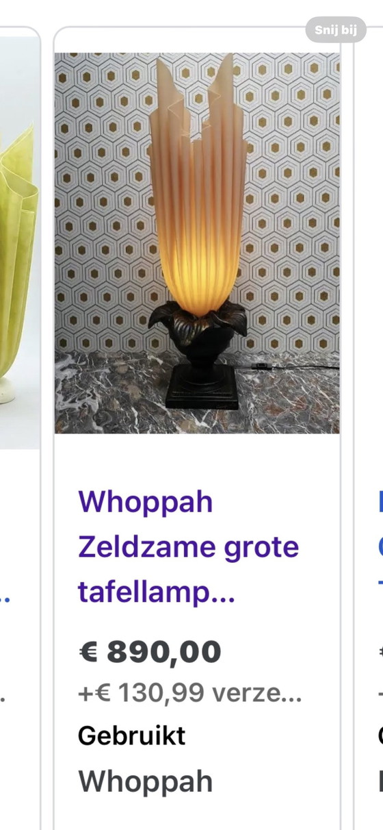 Image 1 of Xxl Vintage Lamp ‘Athena’ Georgia Jacobs