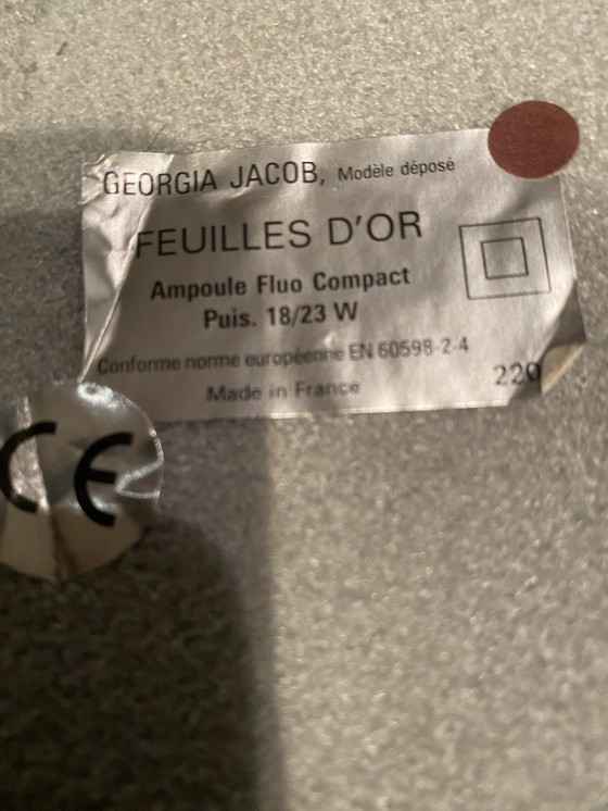 Image 1 of Xxl Vintage Lamp ‘Athena’ Georgia Jacobs